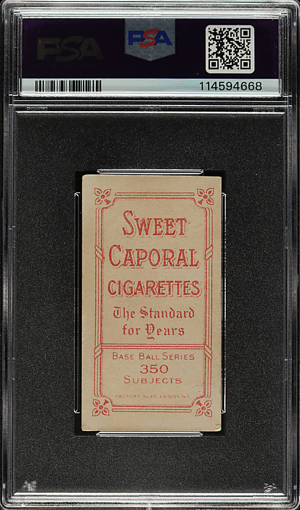 1909-1911 T206 White Border Jim Scott PSA VG+ 3.5