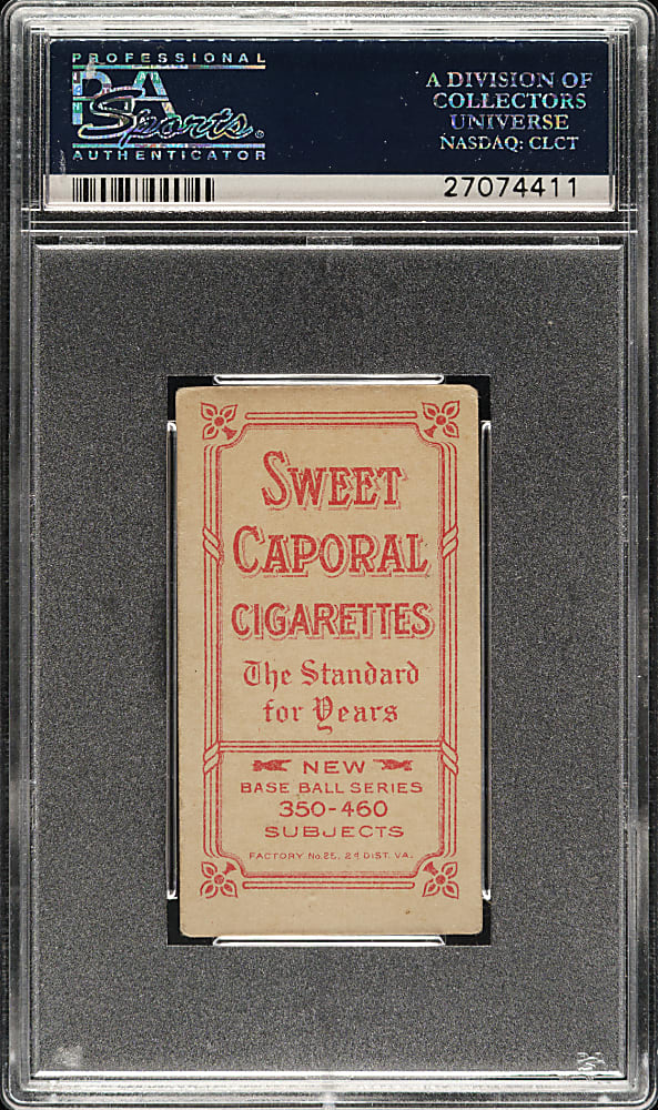 1909-1911 T206 White Border Harry Howell Hand At Waist PSA VG-EX 4