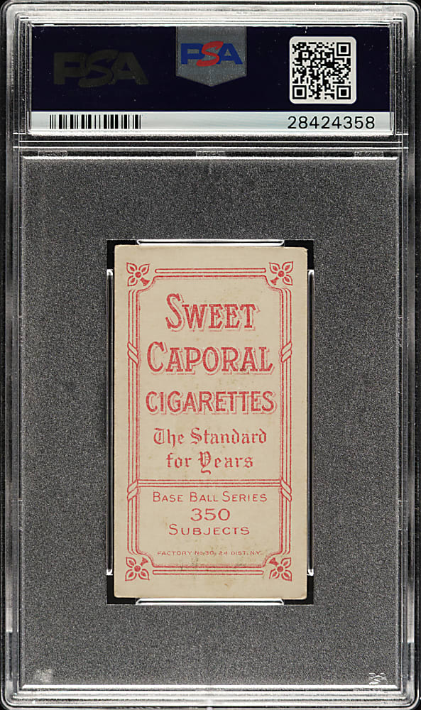 1909-1911 T206 White Border Harry Steinfeldt with Bat PSA VG-EX 4