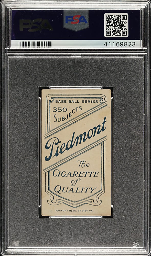 1909-1911 T206 White Border Frank Oberlin PSA VG-EX+ 4.5
