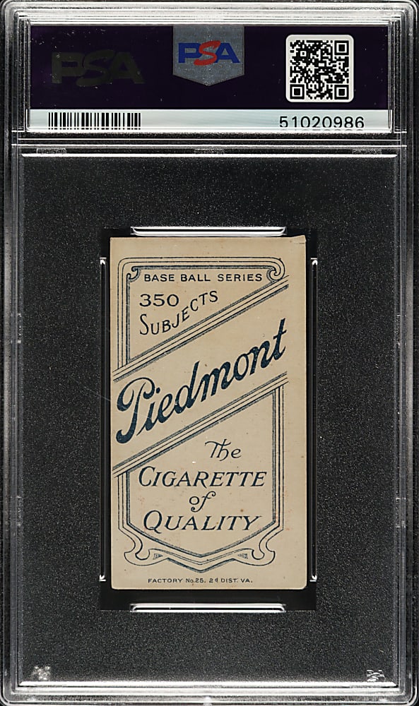1909-1911 T206 White Border Donie Bush PSA VG-EX+ 4.5