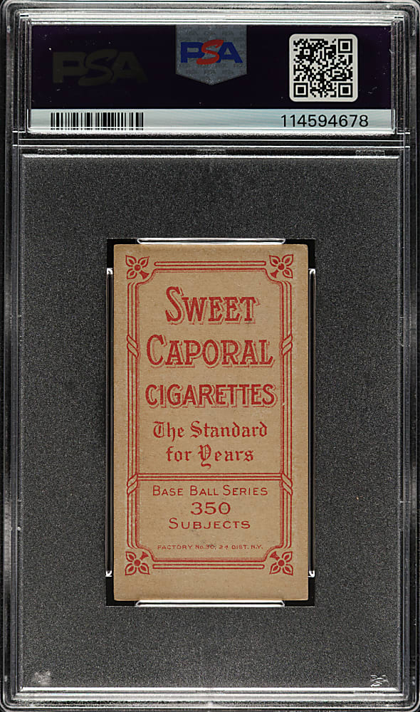 1909-1911 T206 White Border Bill Sweeney PSA EX+ 5.5