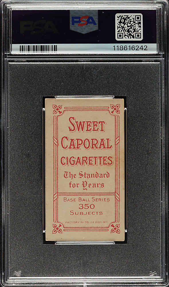 1909-1911 T206 White Border Joe Lake St. Louis, No Ball in Hand PSA EX 5