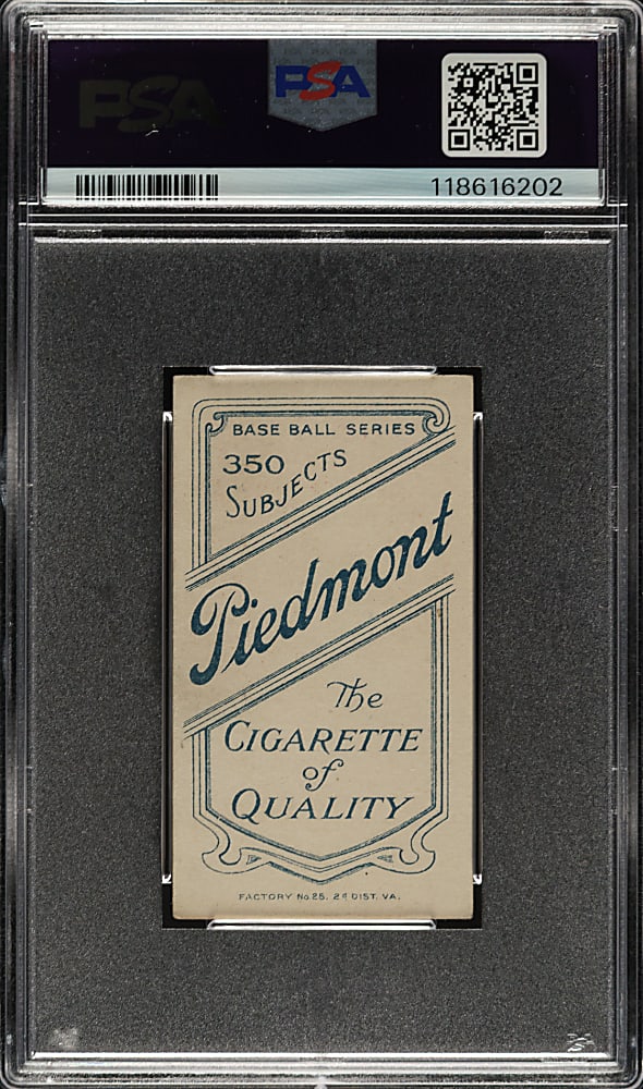 1909-1911 T206 White Border Davy Jones PSA EX 5