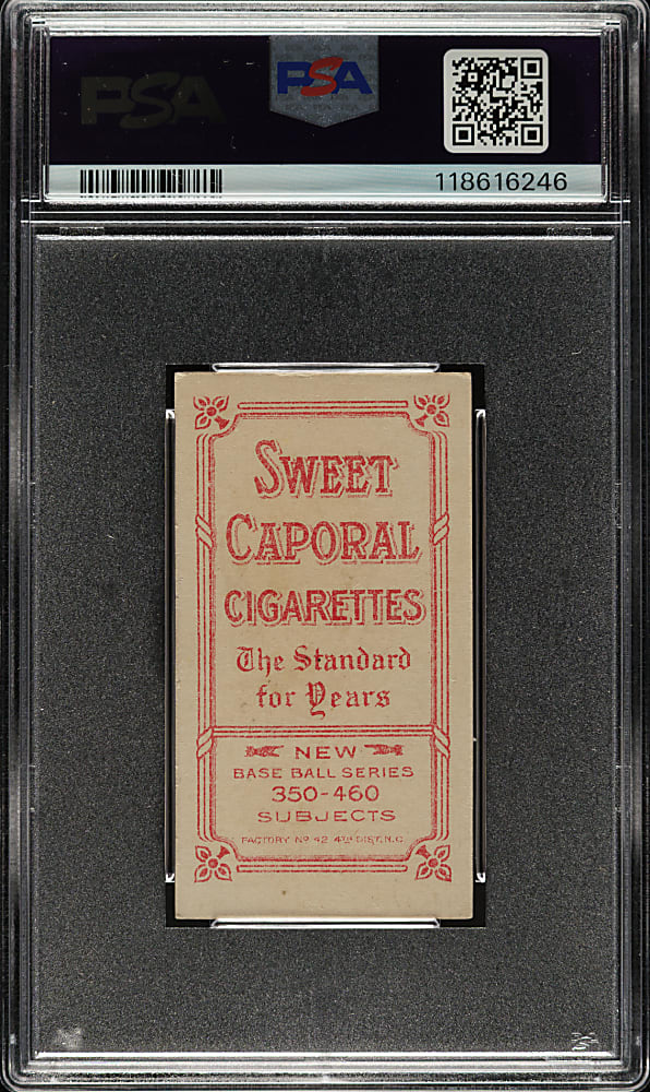 1909-1911 T206 White Border Rube Geyer PSA EX 5
