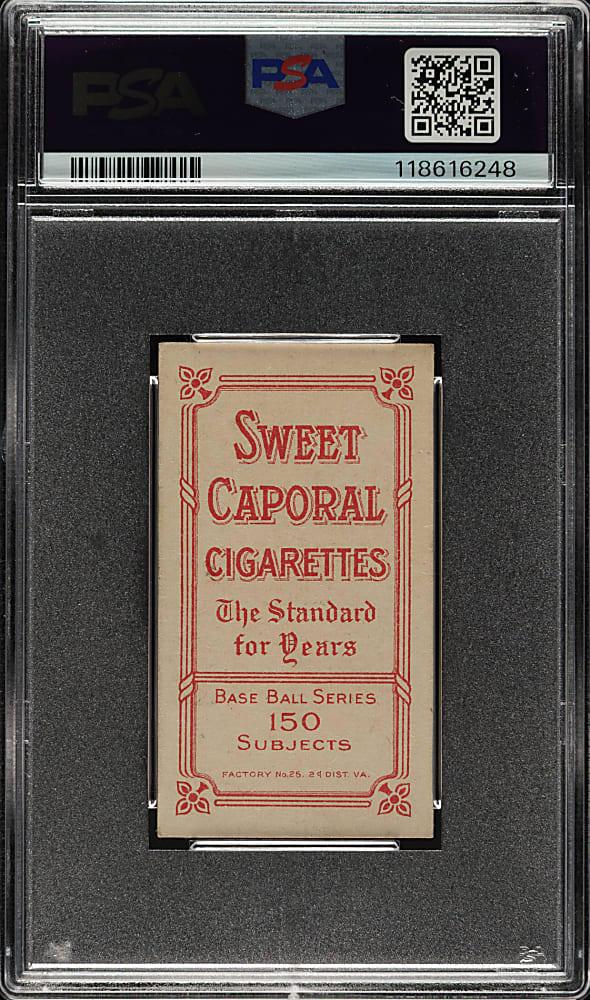 1909-1911 T206 White Border Terry Turner PSA EX 5