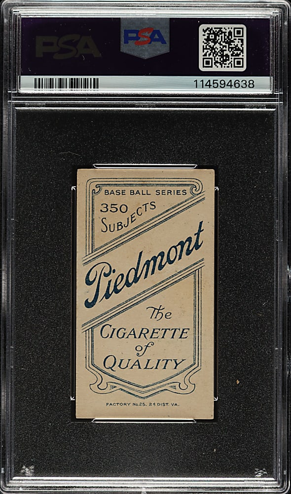 1909-1911 T206 White Border Art Fletcher PSA EX 5
