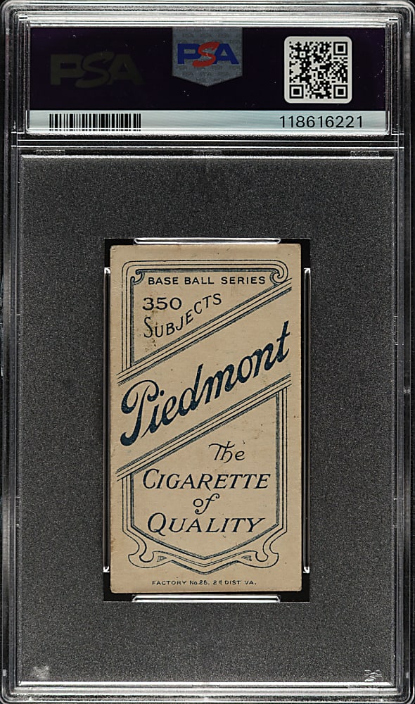 1909-1911 T206 White Border Jack Dunn PSA VG-EX 4