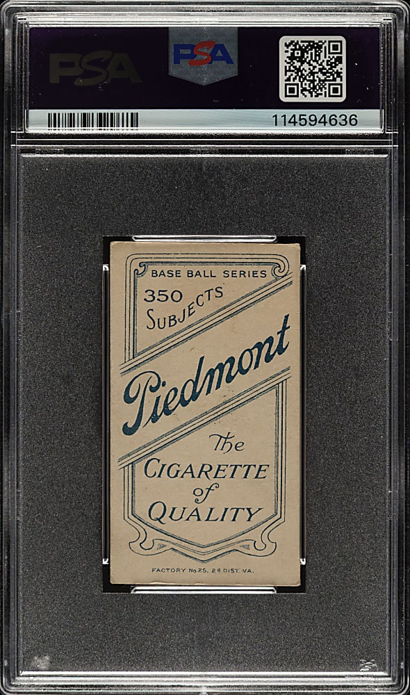1909-1911 T206 White Border Jerry Downs PSA VG-EX 4