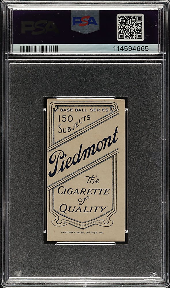 1909-1911 T206 White Border Mike Powers PSA VG-EX 4