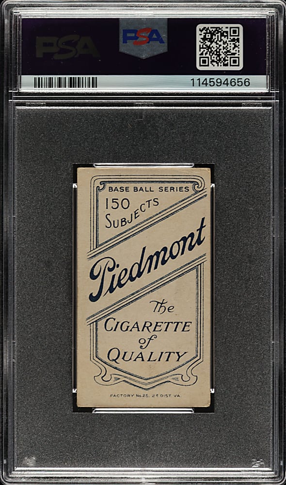 1909-1911 T206 White Border Ed Cicotte PSA VG+ 3.5
