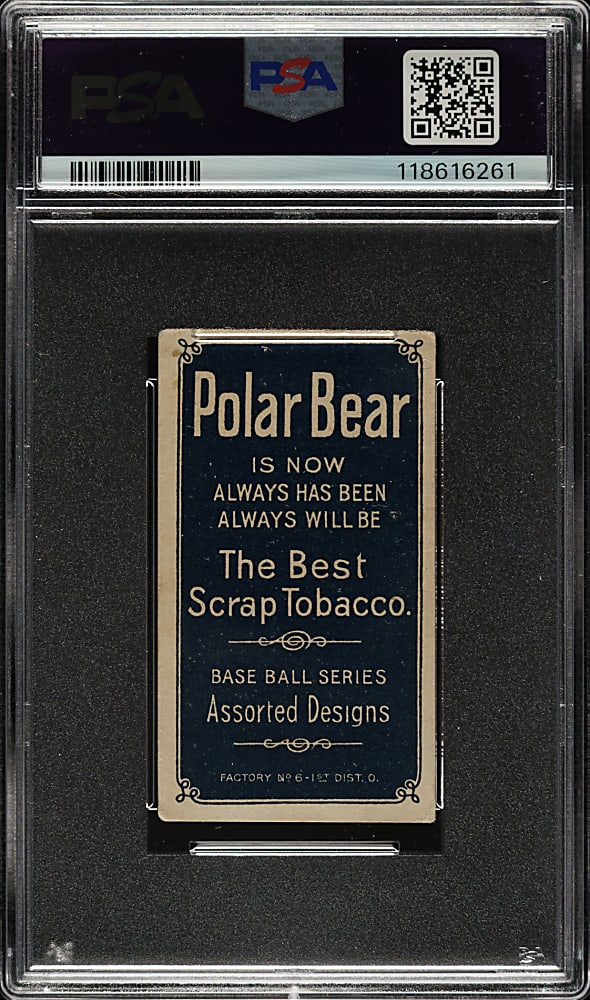 1909-1911 T206 White Border Jerry Freeman PSA VG 3 - Polar Bear Back