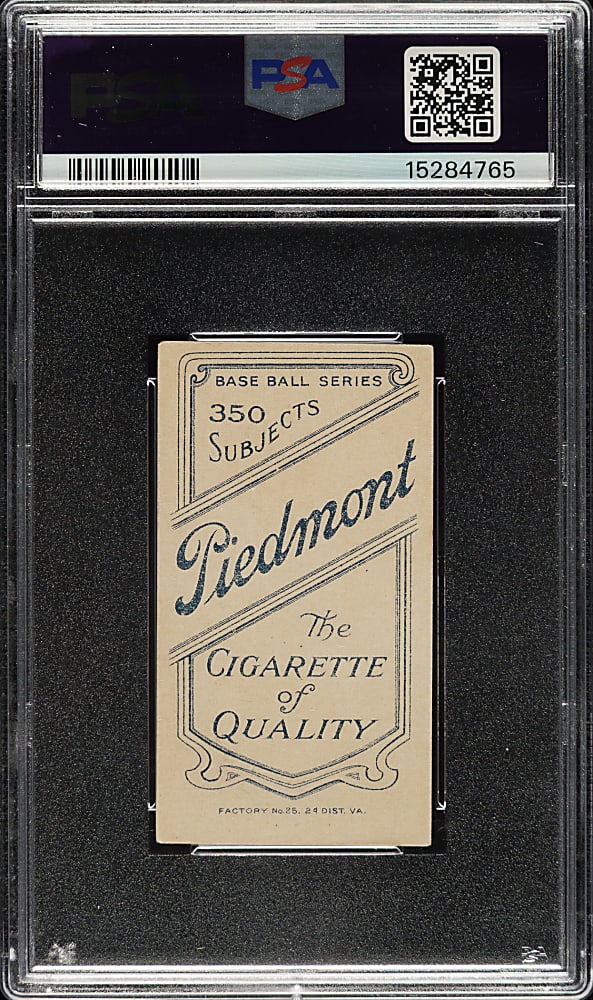 1909-1911 T206 White Border Jean Dubuc PSA EX+ 5.5