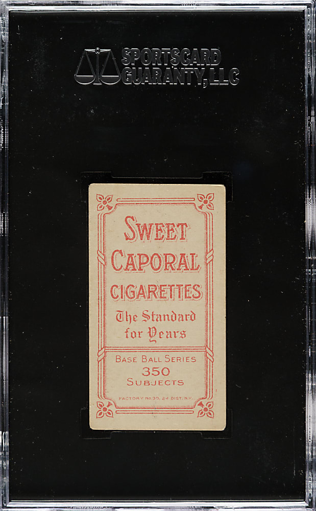 1909-1911 T206 White Border Cecil Ferguson SGC EX 60