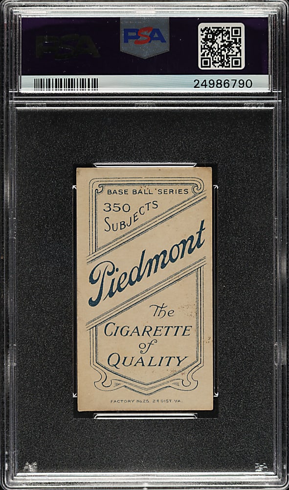 1909-1911 T206 White Border Fred Burchell PSA EX-MT 6