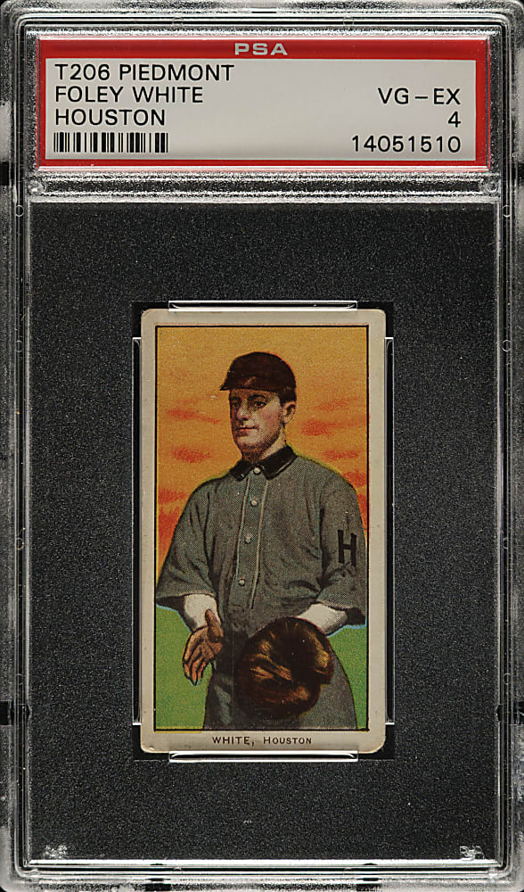 1909-1911 T206 White Border Foley White Southern Leaguer PSA VG-EX 4