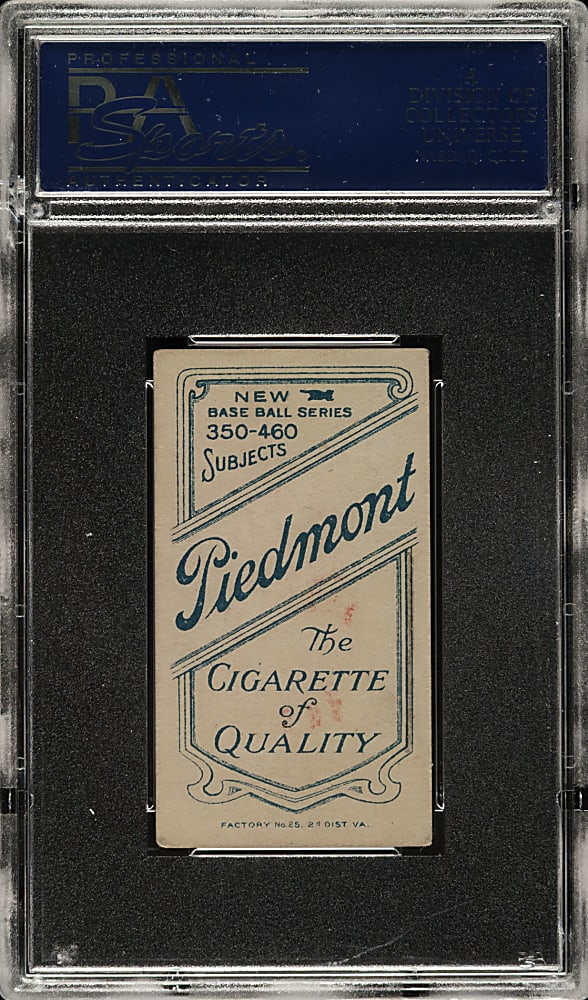 1909-1911 T206 White Border Lefty Leifield Batting PSA VG-EX 4