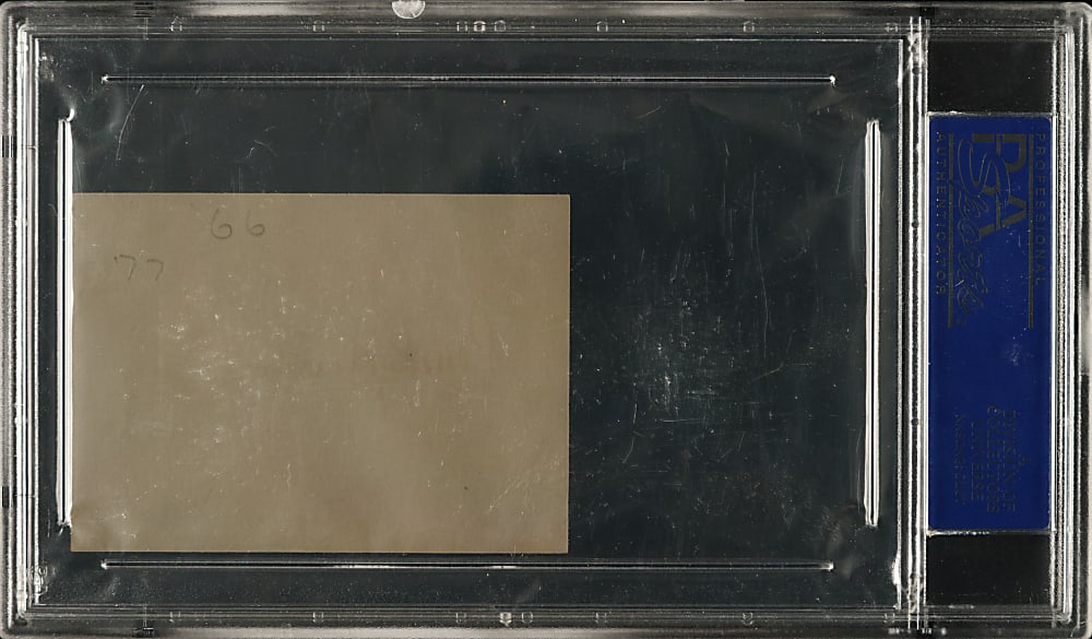 Bucky Harris Cut Signature PSA/DNA GEM MINT 10