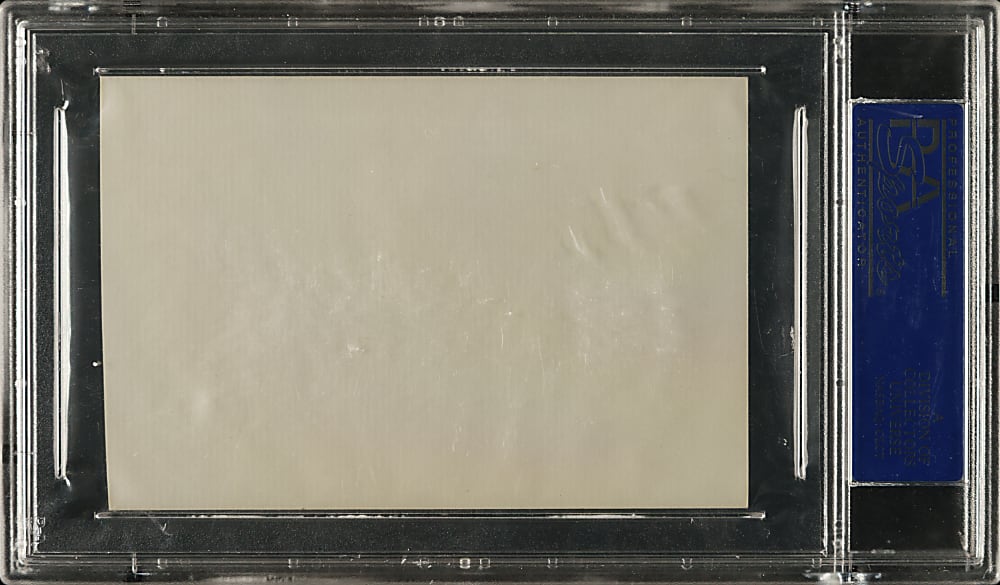 Charlie Gehringer Signed Index Card PSA/DNA GEM MINT 10