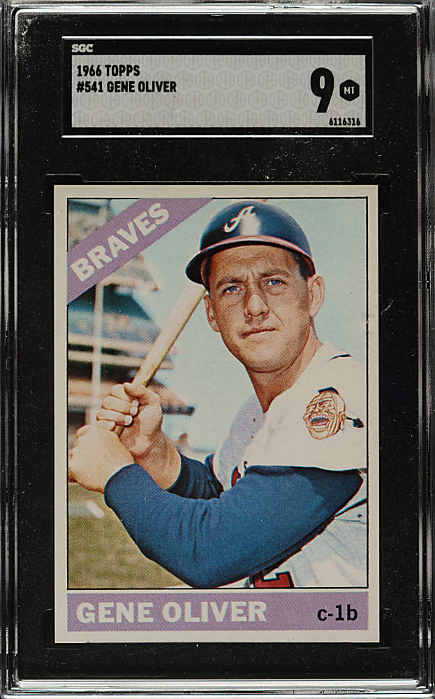 1966 Topps #541 Gene Oliver SGC MINT 9