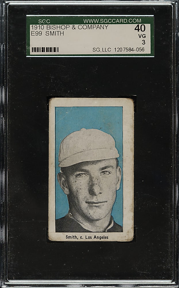 1910 E99 Bishop & Co. P.C.L. Hugh Smith SGC VG 40