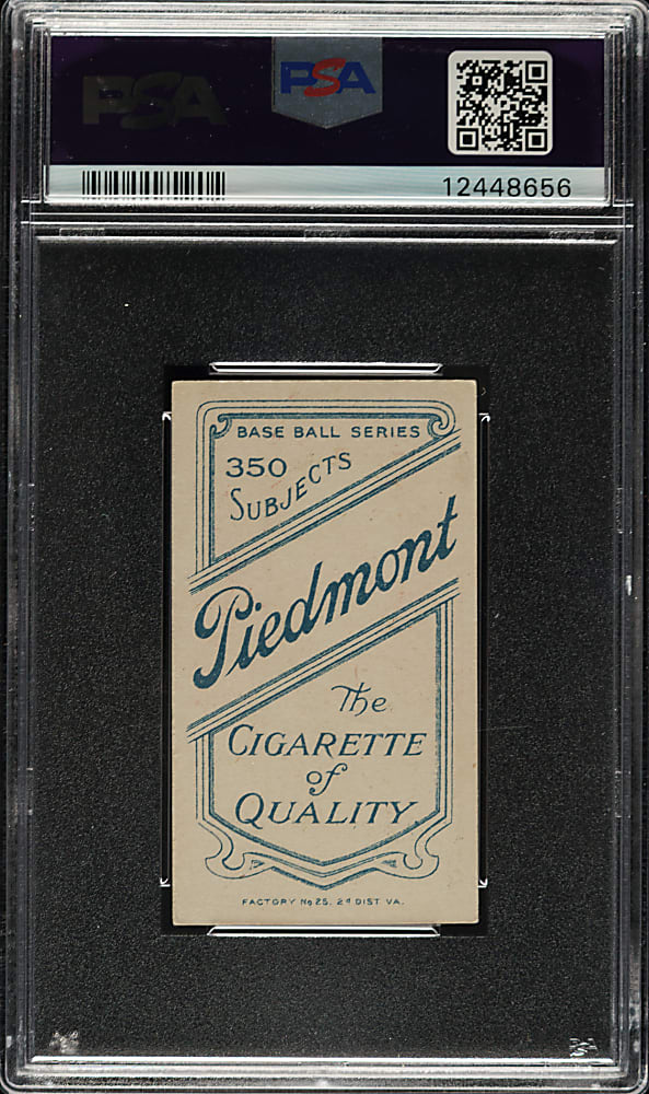 1909-1911 T206 White Border Jake Beckley PSA EX-MT 6