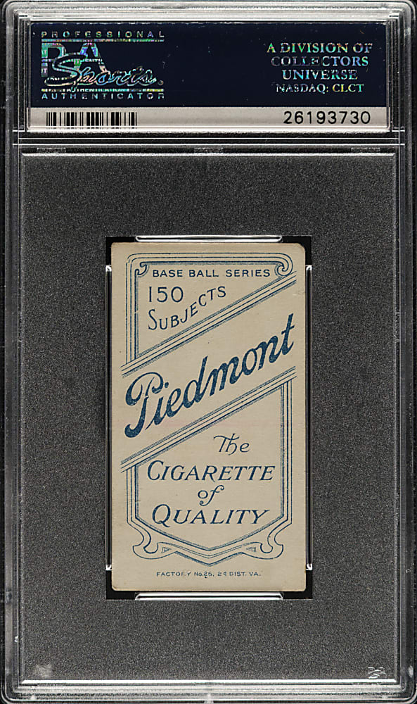 1909-1911 T206 White Border Roger Bresnahan Portrait PSA VG-EX 4