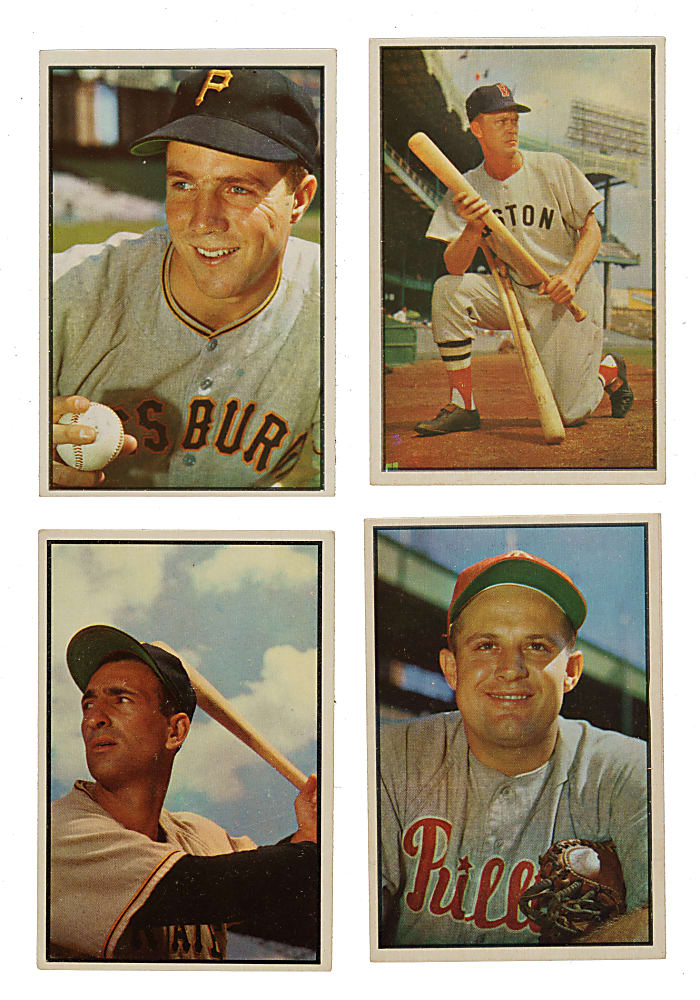 1953 Bowman Color Collection (41) Including Lou Boudreau, George Kell and Al Lopez