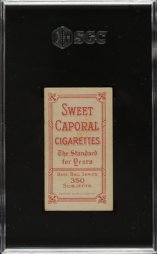 1909-1911 T206 White Border Charlie Rhodes SGC GOOD+ 2.5
