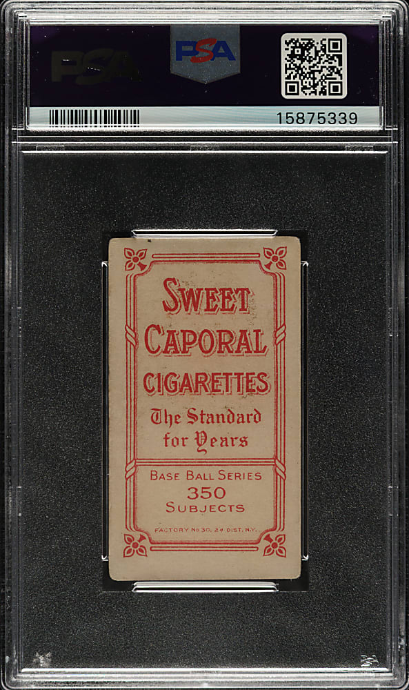 1909-1911 T206 White Border Gabby Street Portrait PSA VG-EX 4