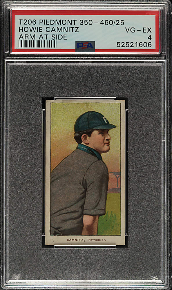 1909-1911 T206 White Border Howie Camnitz Arm At Side PSA VG-EX 4