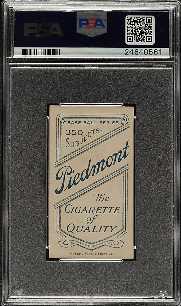 1909-1911 T206 White Border Bill Lattimore PSA EX-MT 6