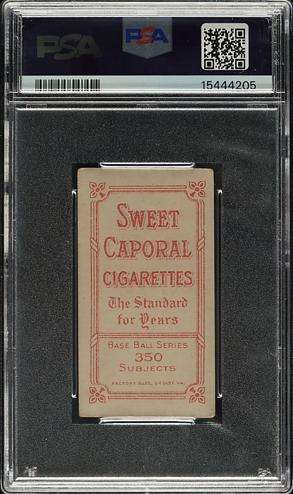1909-1911 T206 White Border Chief Myers Batting PSA VG-EX+ 4.5