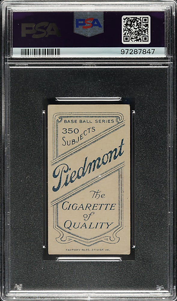 1909-1911 T206 White Border James LaFitte Southern Leaguer PSA VG+ 3.5