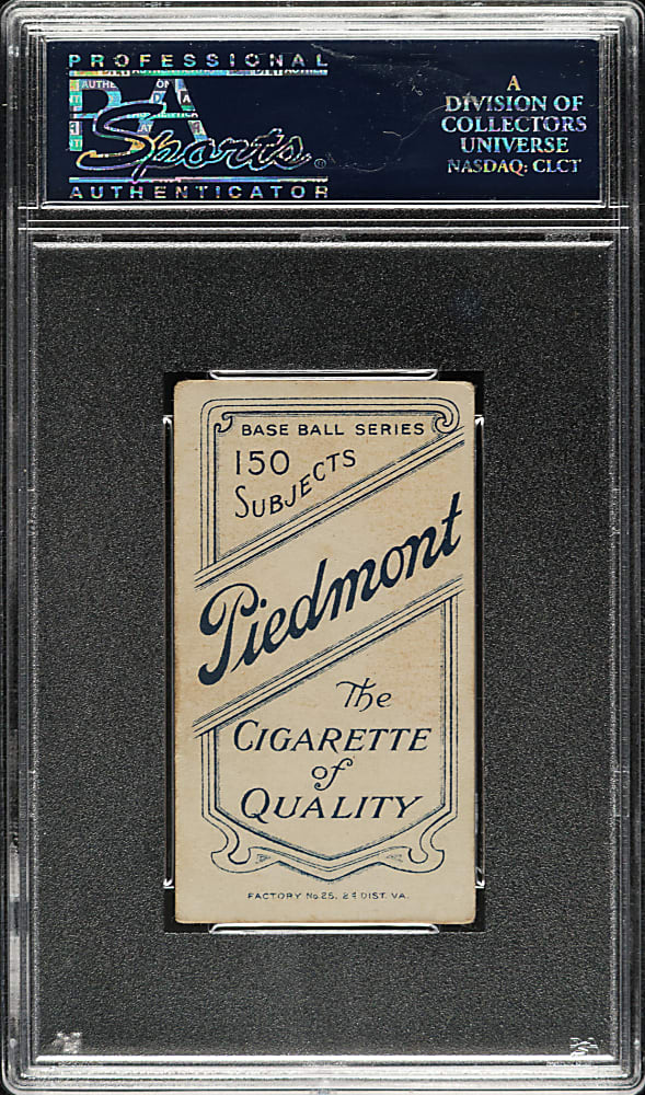 1909-1911 T206 White Border Joe Tinker Portrait PSA VG-EX 4