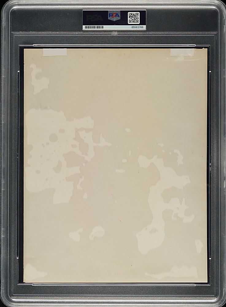 Circa 1950s Babe Ruth in 1948 "The Babe Bows Out" Vintage Photograph PSA/DNA Type IV