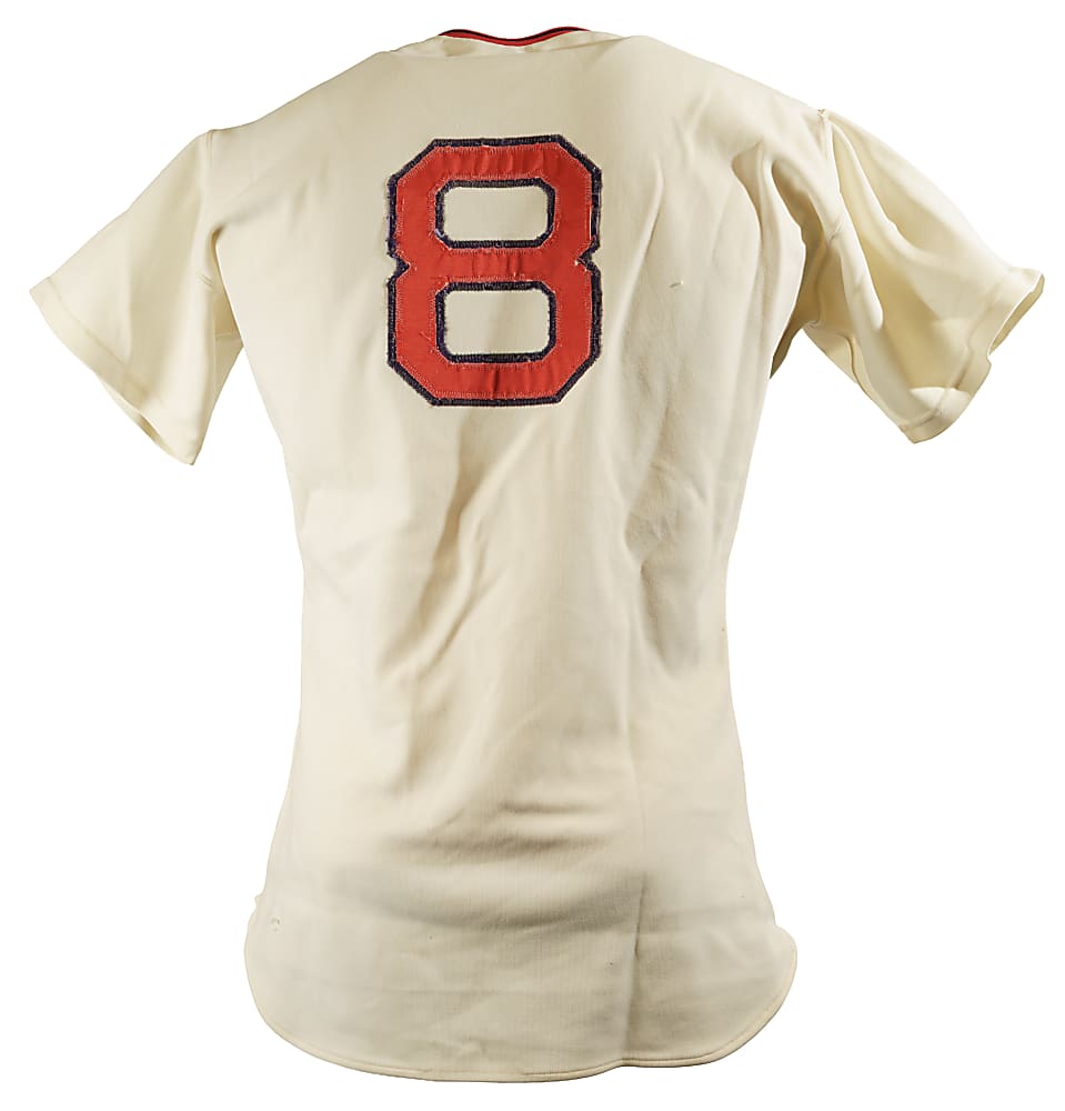 1972 Carl Yastrzemski Boston Red Sox Game-Used Home Jersey MEARS A9