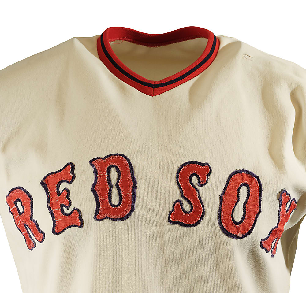 1972 Carl Yastrzemski Boston Red Sox Game-Used Home Jersey MEARS A9