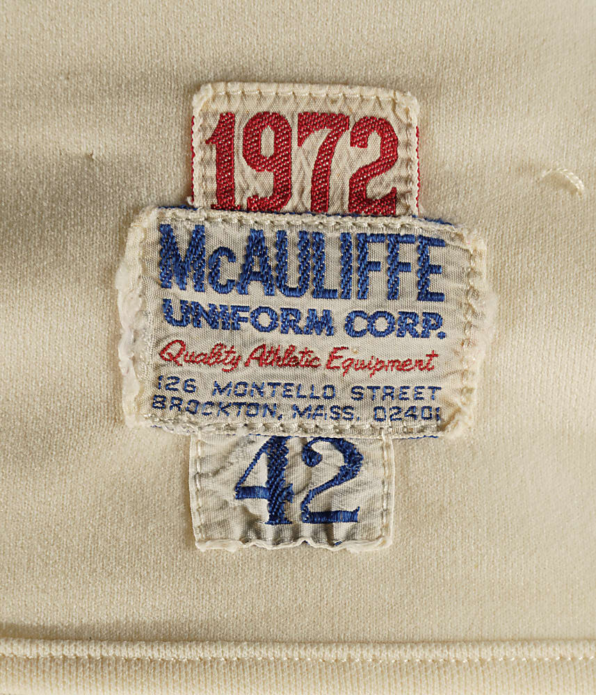 1972 Carl Yastrzemski Boston Red Sox Game-Used Home Jersey MEARS A9