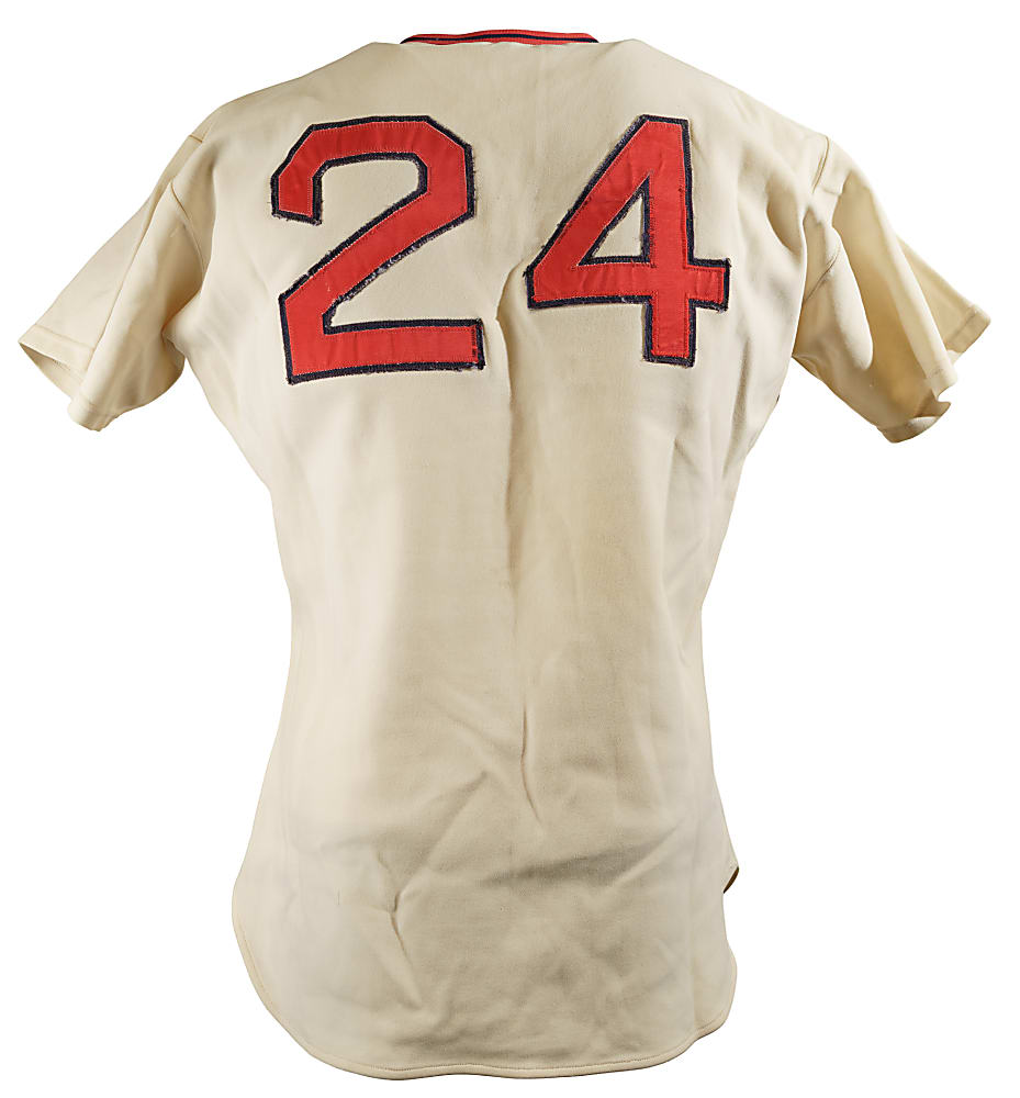 1974 Dwight Evans Boston Red Sox Game-Used Home Jersey MEARS A9