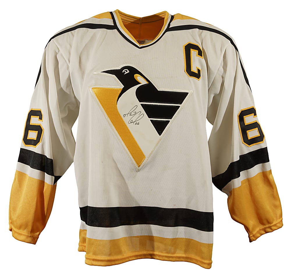 Mario Lemieux Signed Pittsburgh Penguins Jersey