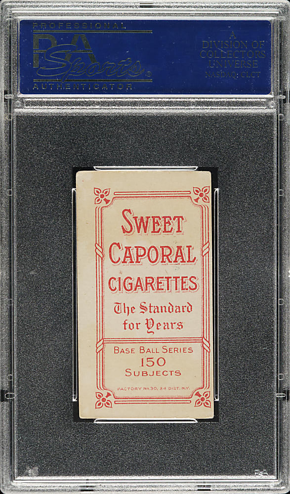 1909-1911 T206 White Border Fred Tenney PSA VG-EX 4