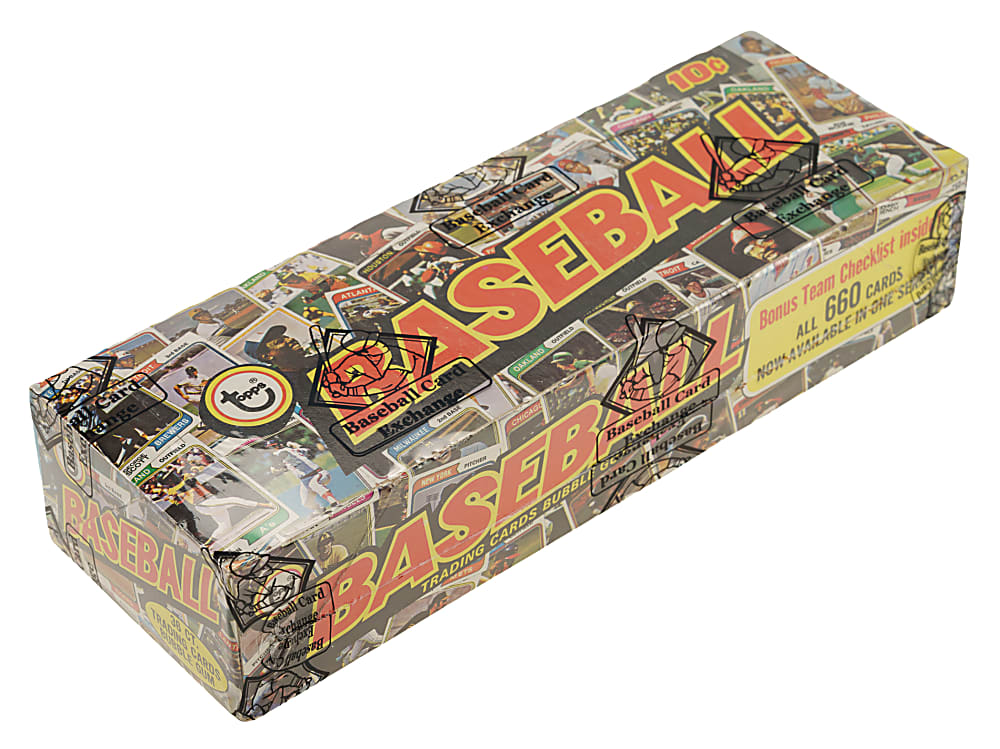 1974 Topps Unopened Wax Box (36 Packs) - BBCE