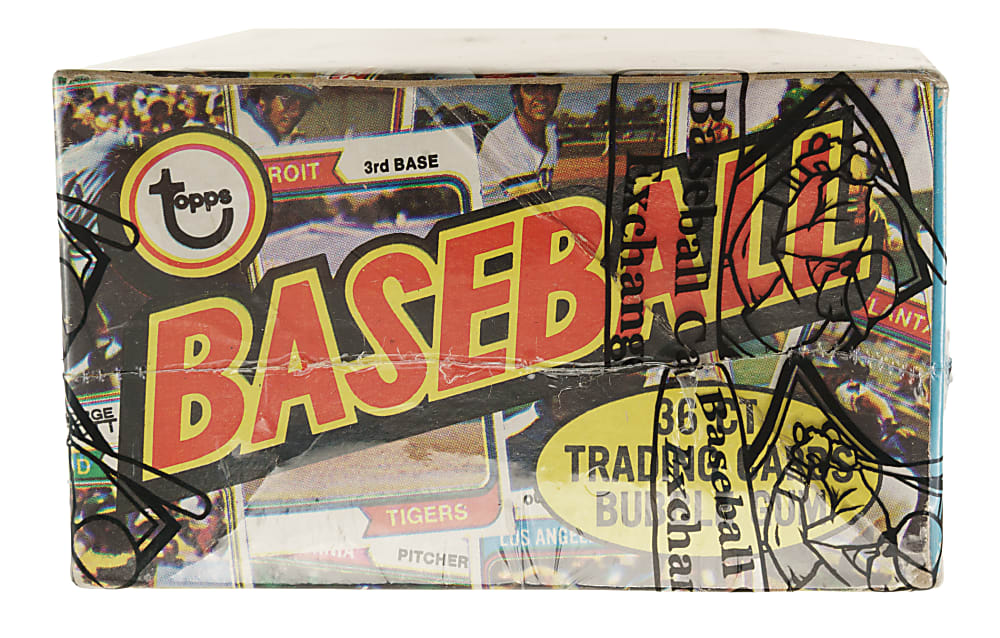 1974 Topps Unopened Wax Box (36 Packs) - BBCE