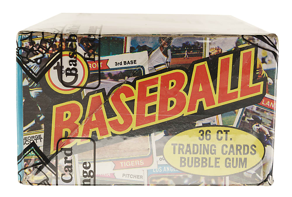 1974 Topps Unopened Wax Box (36 Packs) - BBCE