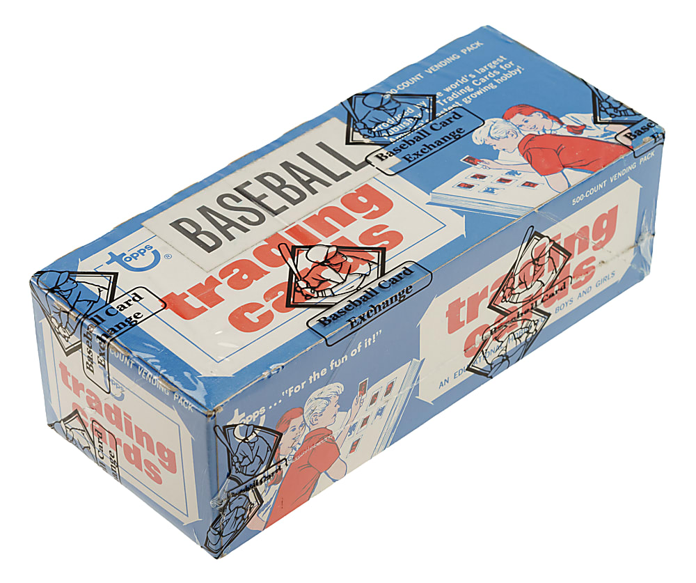 1975 Topps Unopened Vending Box - BBCE and Ex-Fritsch