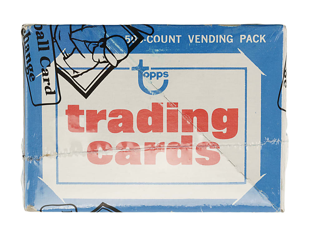 1975 Topps Unopened Vending Box - BBCE and Ex-Fritsch