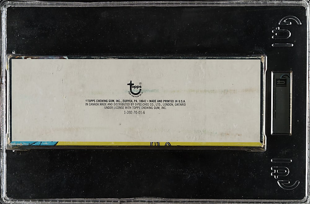 1976 Topps Football Unopened Wax Box (36 Packs) GAI NM-MT+ 8.5