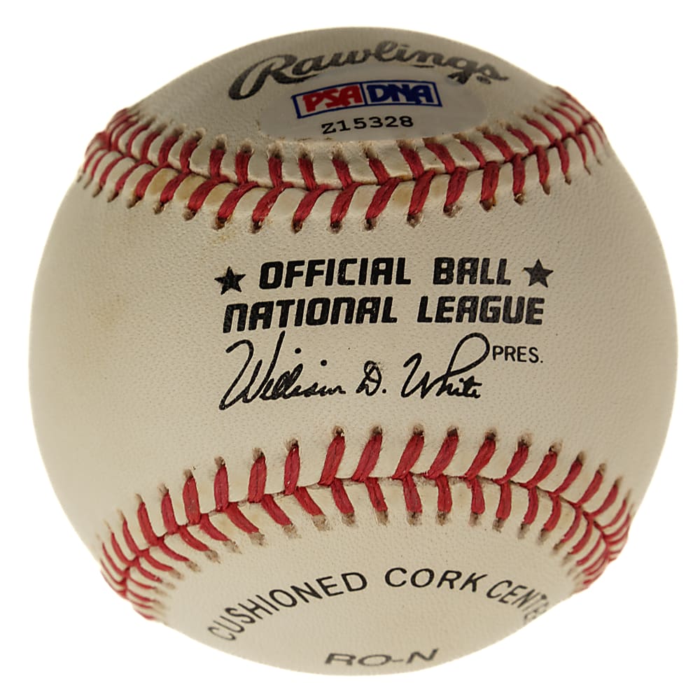 Hank Aaron Single-Signed Baseball - PSA/DNA