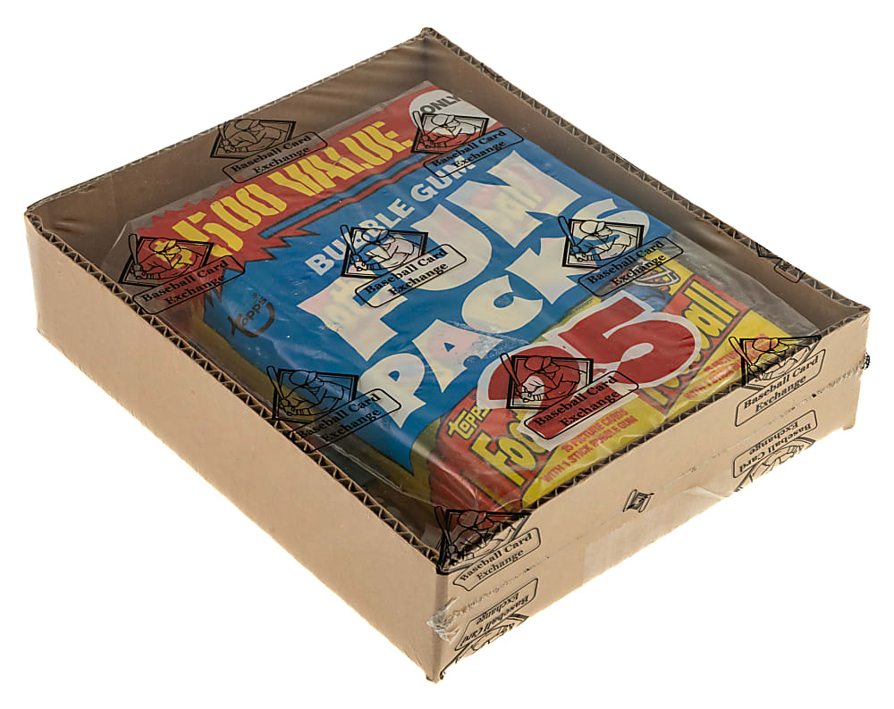1981 Topps "Fun Packs" Unopened Bag (25 Packs) Including Twelve Football and Four Football Stickers - BBCE